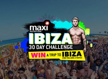 Win a trip to Ibiza with MaxiNutrition