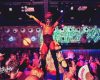 Glitterbox dancer at space Ibiza
