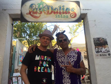 Kenneth Bager and Vaughan at Las Dalias