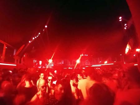 Dancefloor of Circo Loco DC10