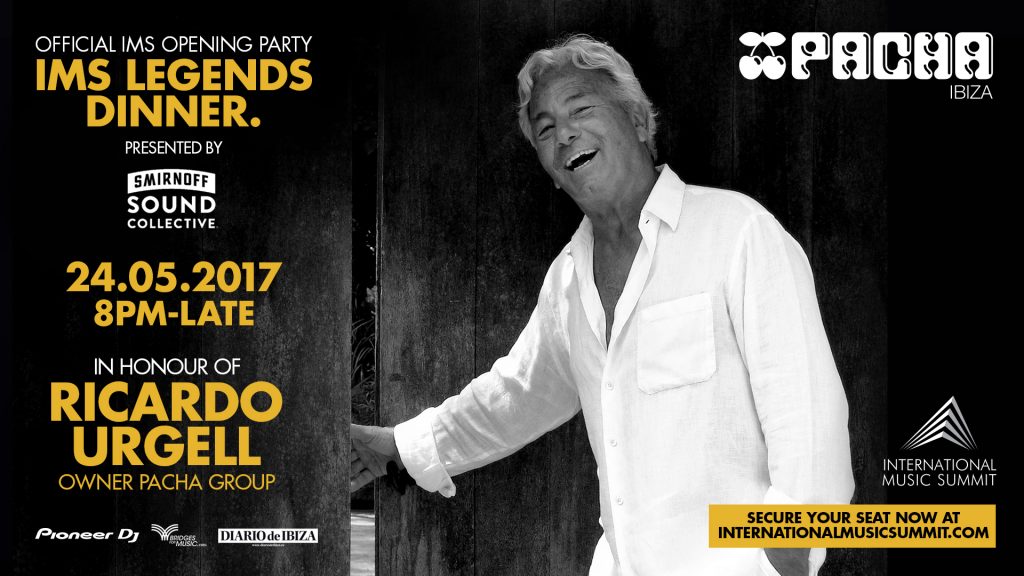 IMS Legends Dinner presented by Smirnoff Sound Collective and Diario de Ibiza
