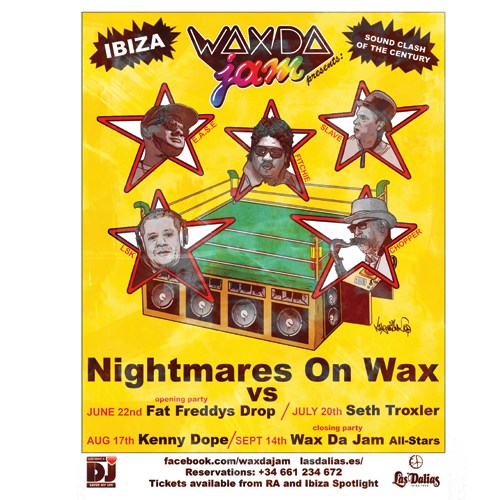 Nighmares On Wax is back for Wax Da Jam at Las Dalias Ibiza