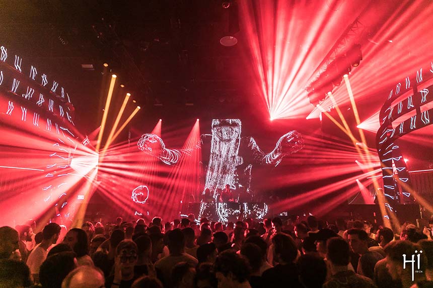The theatre In the Dark at Hi Ibiza