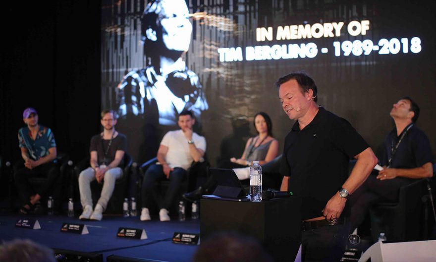 The summit opened with Pete Tong paying an emotional tribute to Avicii