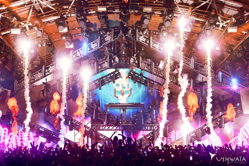 David Guetta BIG at Ushuaïa Ibiza