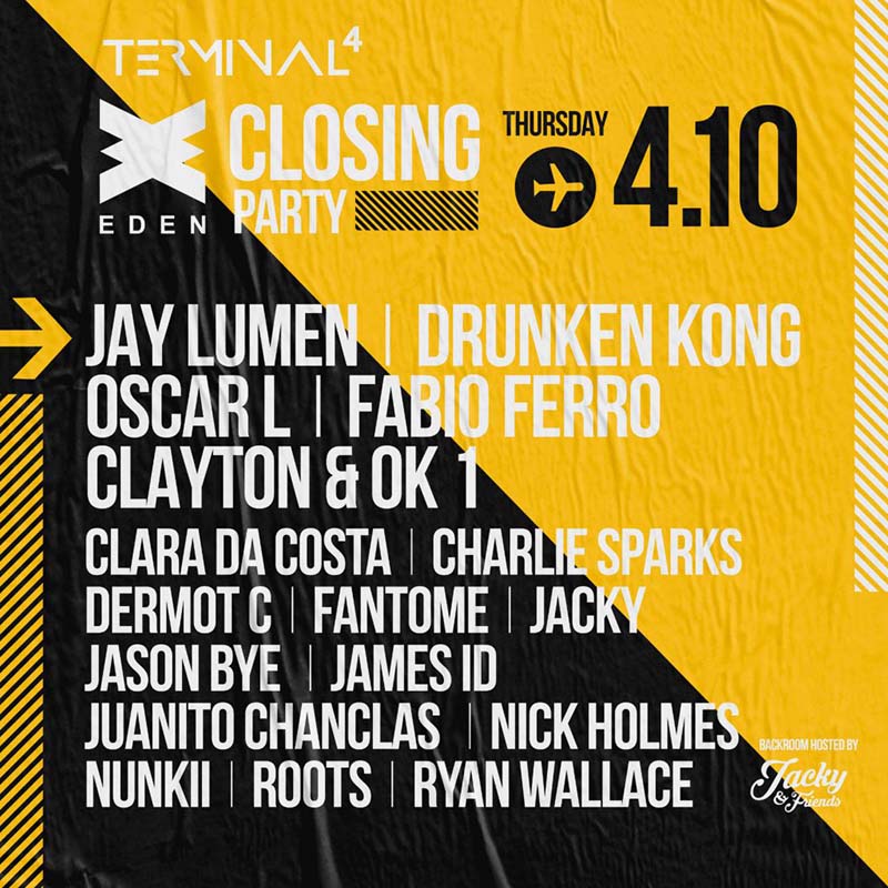 Eden Ibiza Closing party 2018