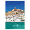 Dalt Vila Ibiza art print.